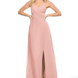 bridesmaid dress color pink